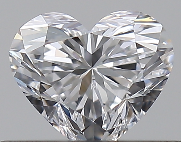 0.38 CaratD-VVS2 - Cut Heart Diamond