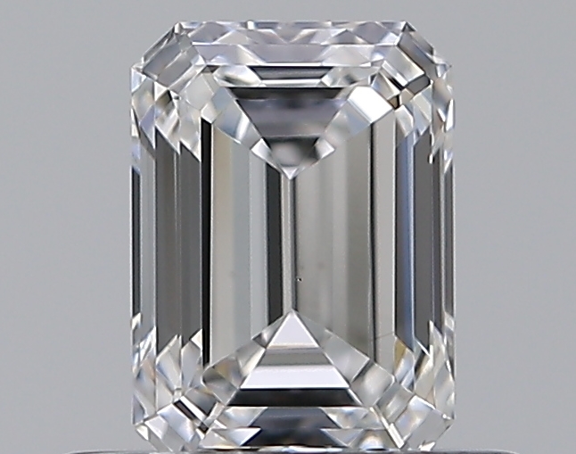 0.46 CaratE-VS1 - Cut Emerald Diamond