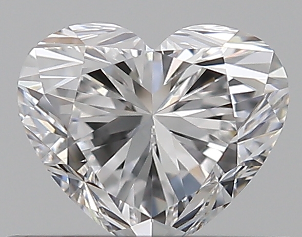 0.46 CaratD-VVS2 - Cut Heart Diamond