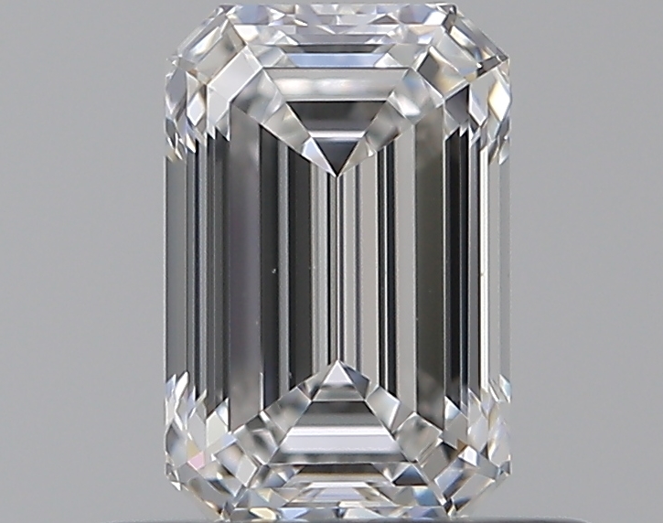 0.61 CaratE-VS1 - Cut Emerald Diamond