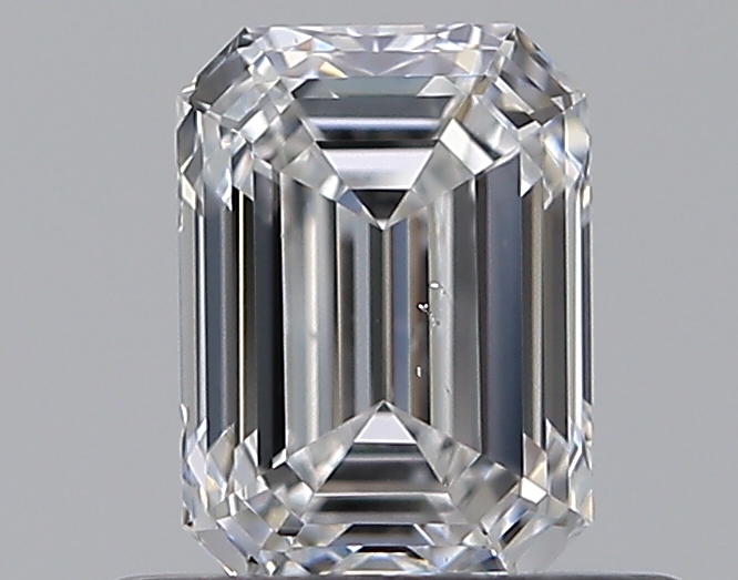 0.51 CaratD-SI1 - Cut Emerald Diamond