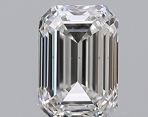 0.59 CaratF-VS2 - Cut Emerald Diamond