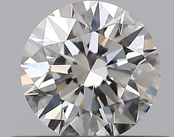 0.38 CaratF-VVS2 EX Cut Round Diamond