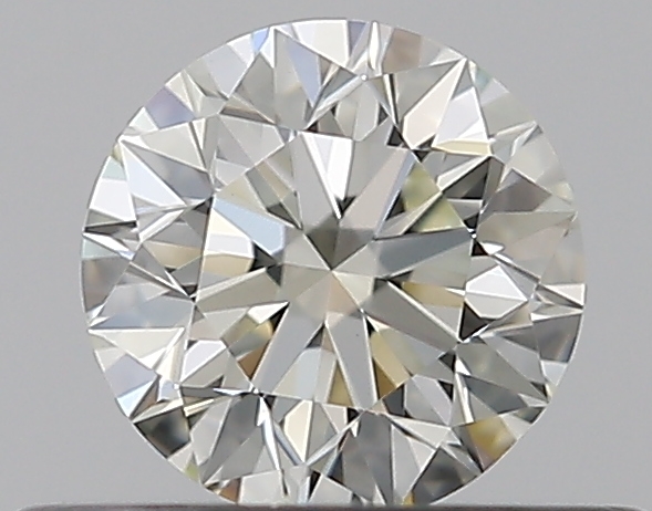 0.37 CaratK-VVS2 EX Cut Round Diamond