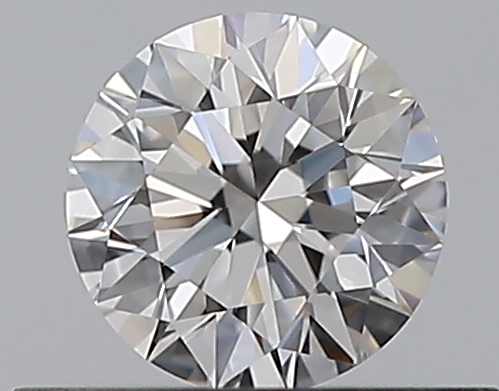 0.36 CaratF-VVS1 EX Cut Round Diamond