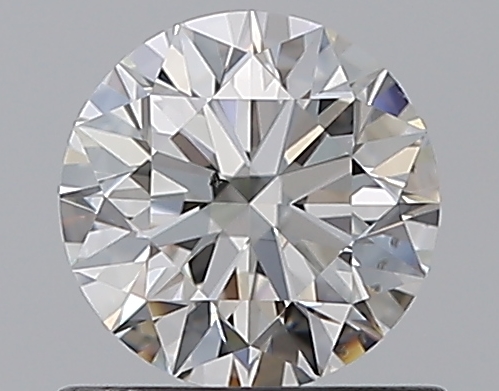 0.75 CaratF-SI1 EX Cut Round Diamond