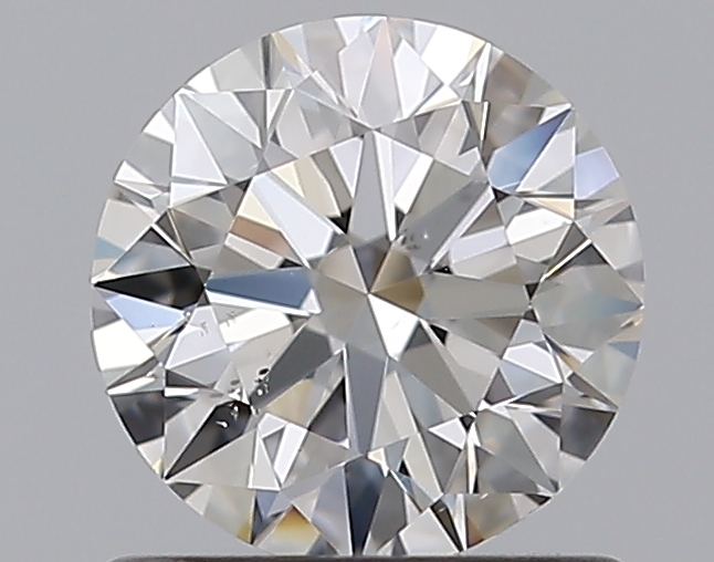 0.79 CaratG-SI1 EX Cut Round Diamond