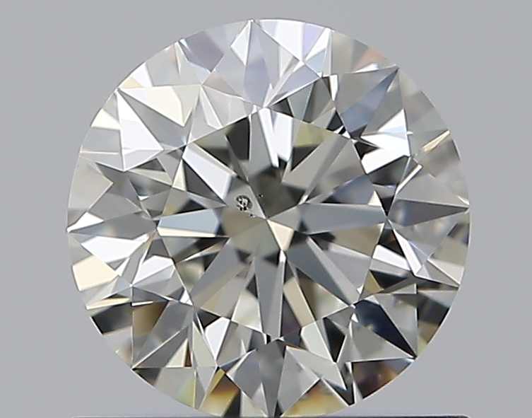 0.79 CaratK-SI1 EX Cut Round Diamond
