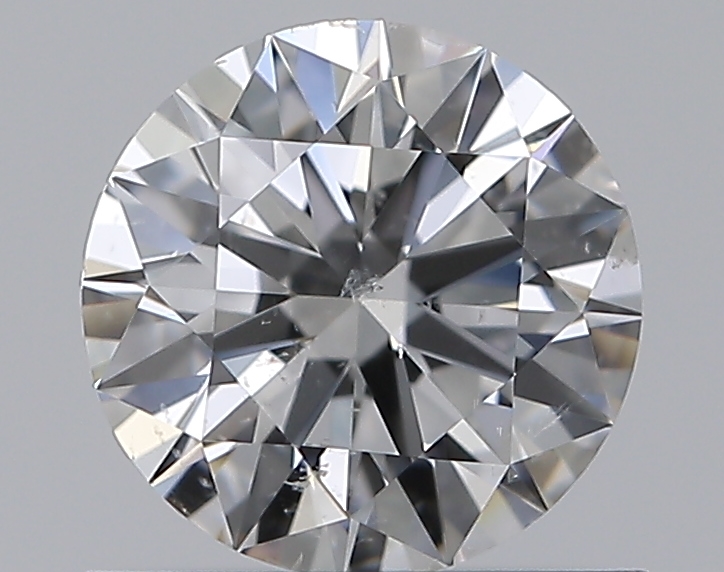 0.71 CaratF-SI2 EX Cut Round Diamond