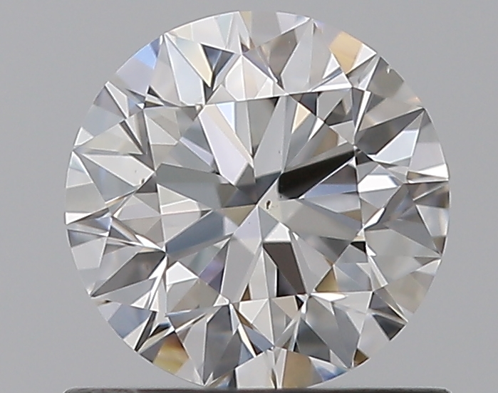 0.76 CaratD-VS2 EX Cut Round Diamond