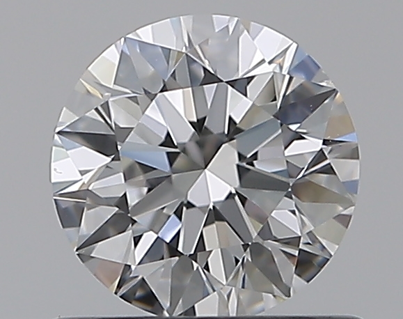 0.71 CaratF-VS2 EX Cut Round Diamond