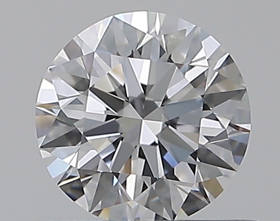 0.53 CaratD-VS1 EX Cut Round Diamond