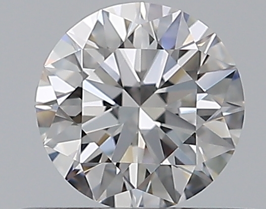 0.38 CaratF-VVS1 EX Cut Round Diamond
