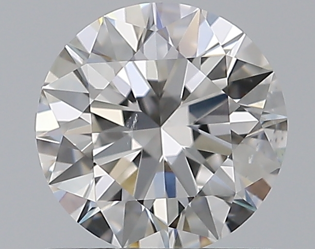 0.76 CaratG-SI1 EX Cut Round Diamond