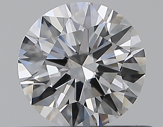0.5 CaratE-VS2 EX Cut Round Diamond