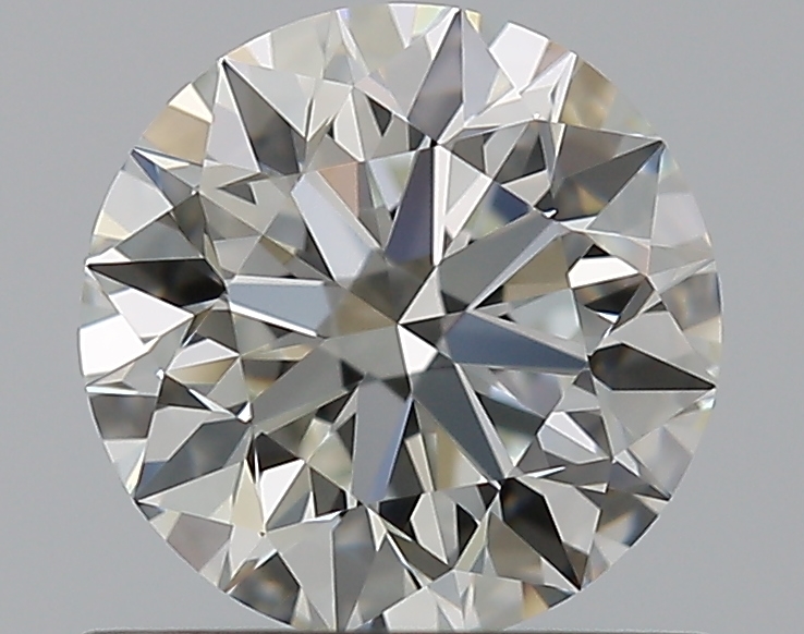0.81 CaratI-VVS1 EX Cut Round Diamond