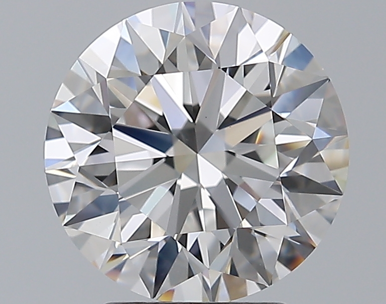 3.01 CaratE-VS1 EX Cut Round Diamond