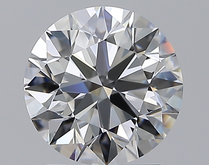 2.01 CaratF-VVS1 EX Cut Round Diamond
