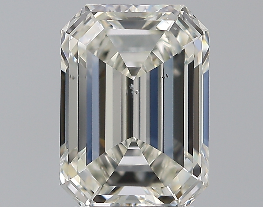 2.01 CaratJ-SI1 - Cut Emerald Diamond