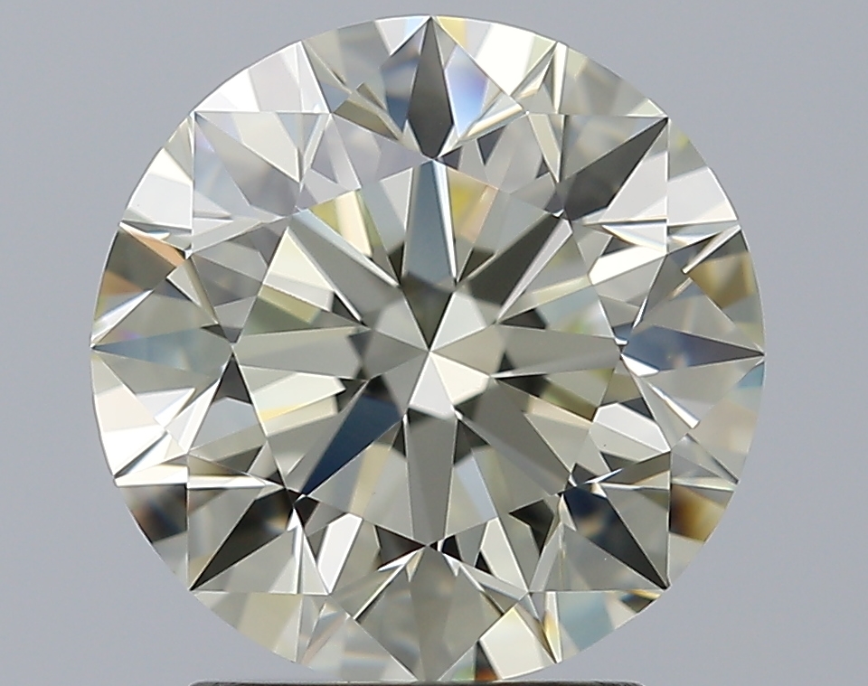 2.51 CaratN-VVS2 EX Cut Round Diamond