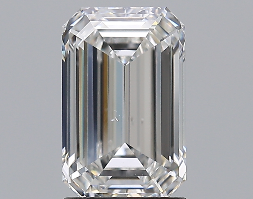 2 CaratF-SI1 - Cut Emerald Diamond