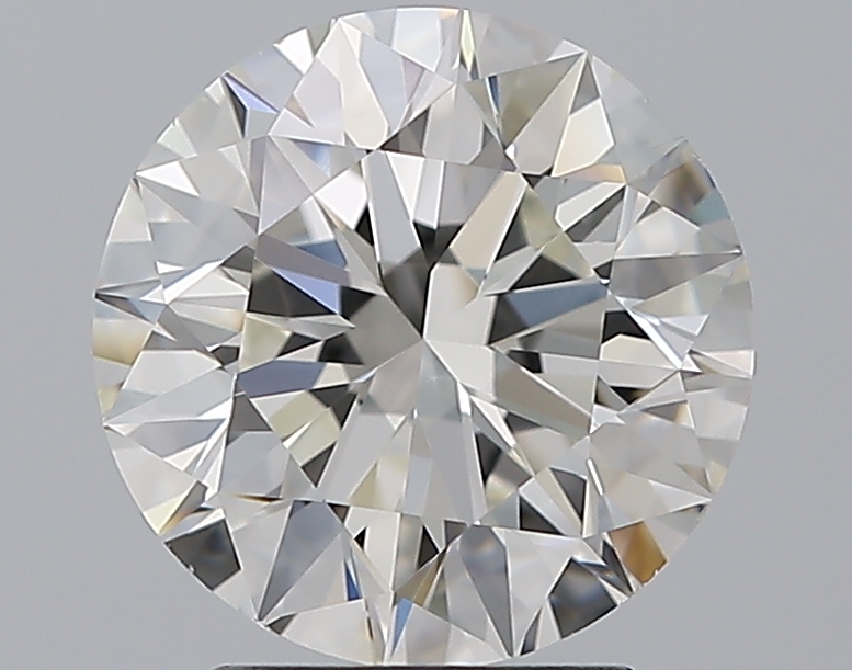 3.01 CaratH-VS2 EX Cut Round Diamond
