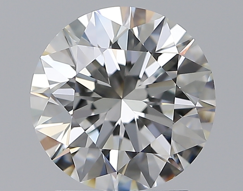 2.01 CaratH-VS1 EX Cut Round Diamond