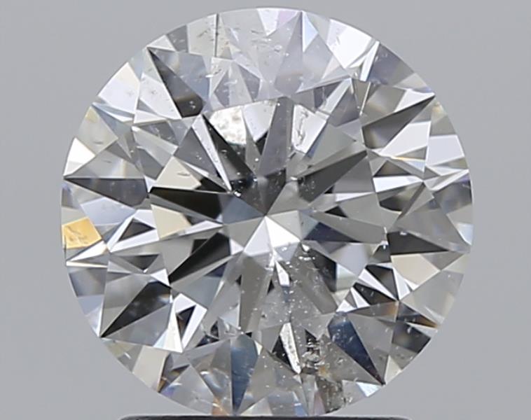 1.7 CaratE-SI2 EX Cut Round Diamond