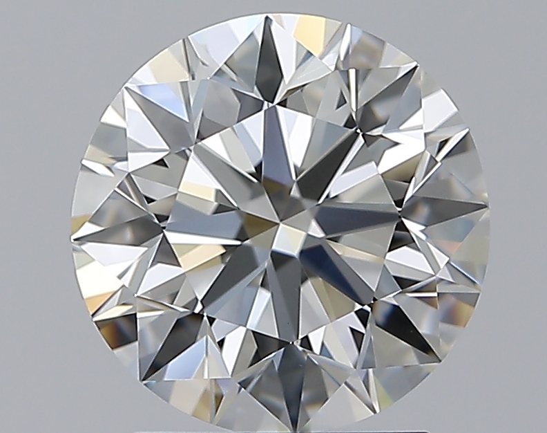 2.21 CaratH-VS1 EX Cut Round Diamond