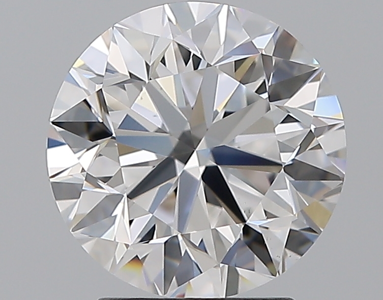 3 CaratE-VS2 VG Cut Round Diamond