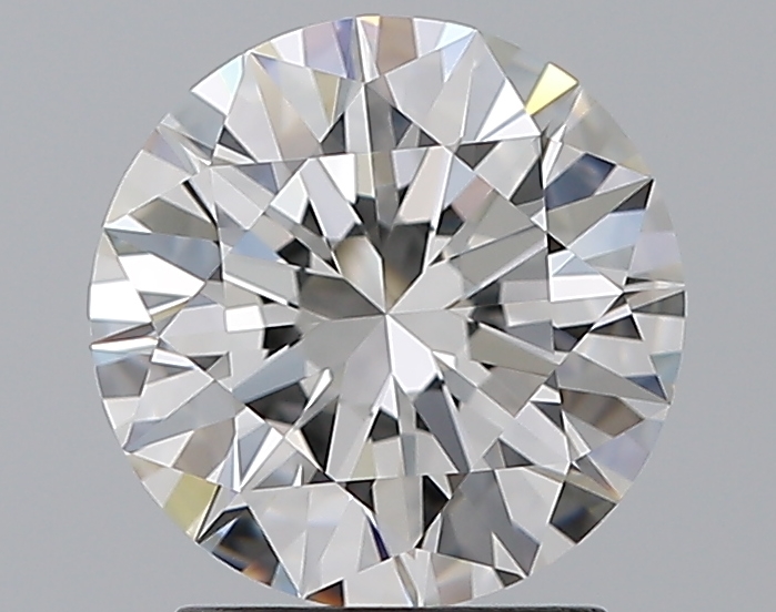 2.01 CaratF-VVS2 EX Cut Round Diamond