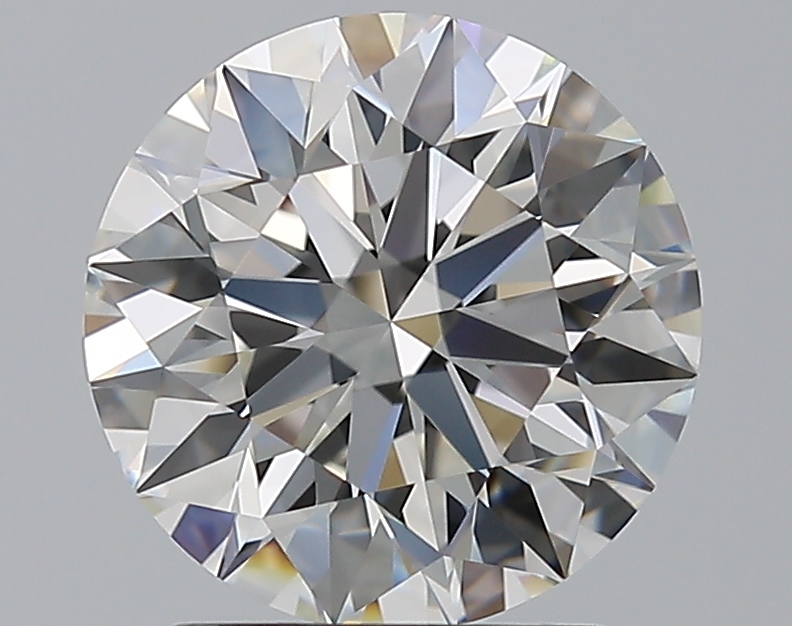 2.22 CaratG-VVS1 EX Cut Round Diamond