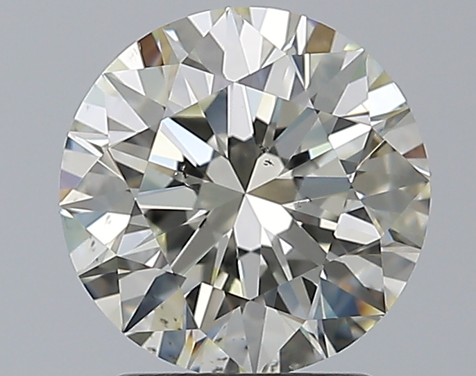 2.01 CaratL-SI1 EX Cut Round Diamond