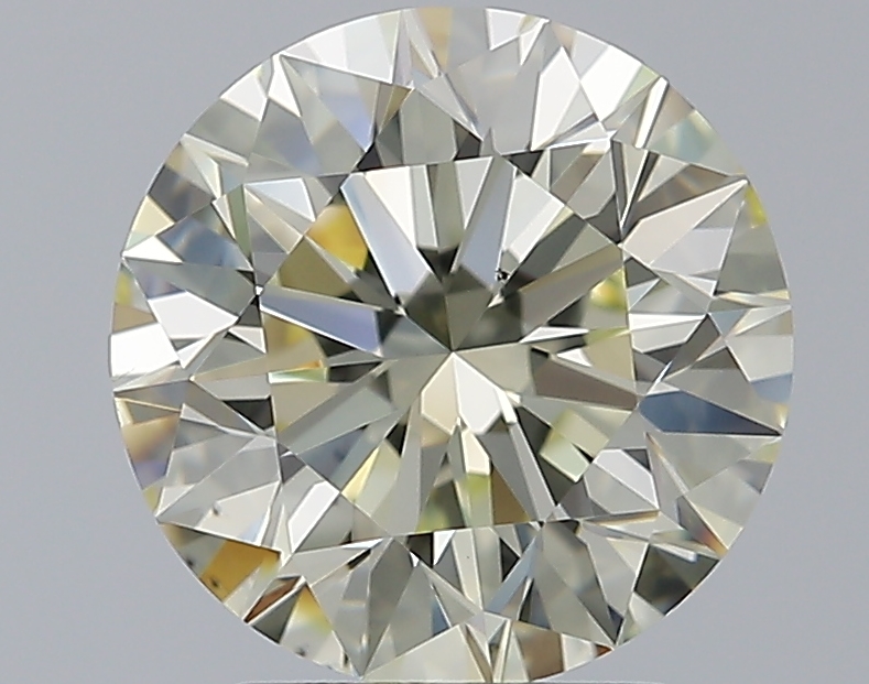 2.39 CaratQ-R-VS2 EX Cut Round Diamond