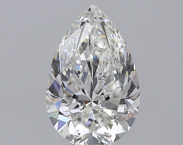 3 CaratH-VS1 - Cut Pear Diamond