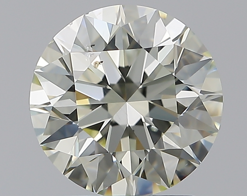 2.01 CaratN-SI2 EX Cut Round Diamond