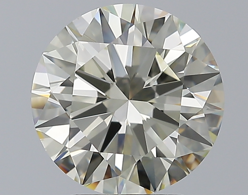 3 CaratN-VS2 EX Cut Round Diamond