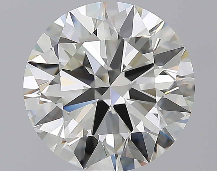 4.26 CaratK-IF EX Cut Round Diamond