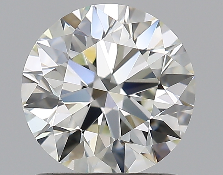 1 CaratK-VVS2 EX Cut Round Diamond