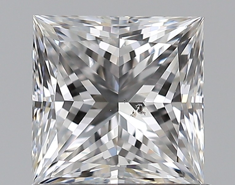 1.01 CaratF-SI2 - Cut Princess Diamond