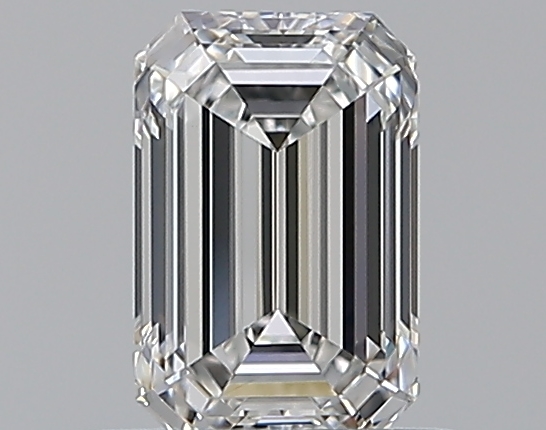 0.65 CaratF-VVS2 - Cut Emerald Diamond