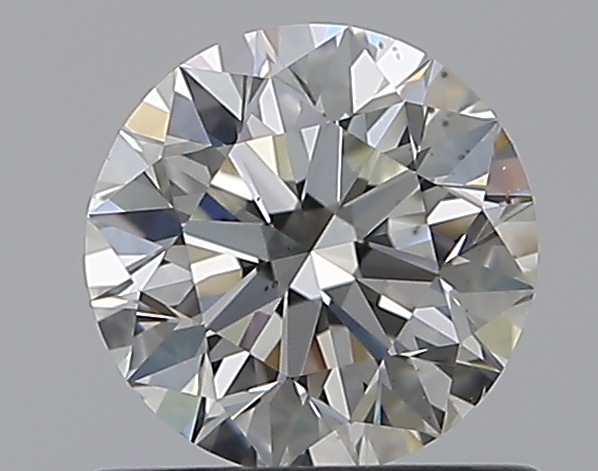 0.76 CaratI-VS2 EX Cut Round Diamond