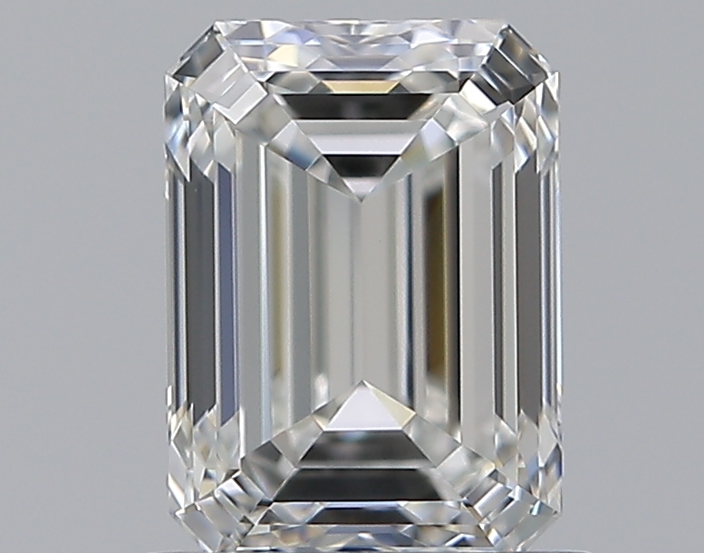 0.9 CaratH-VS1 - Cut Emerald Diamond