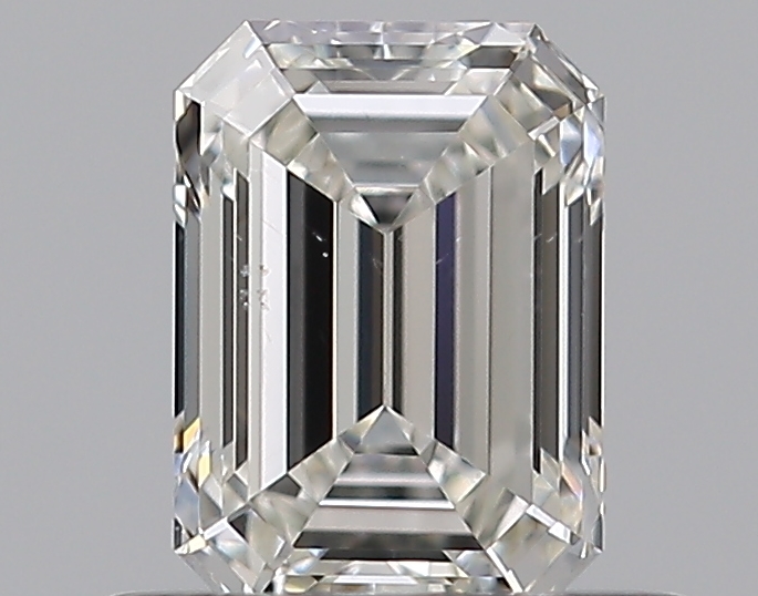 0.51 CaratH-SI1 - Cut Emerald Diamond