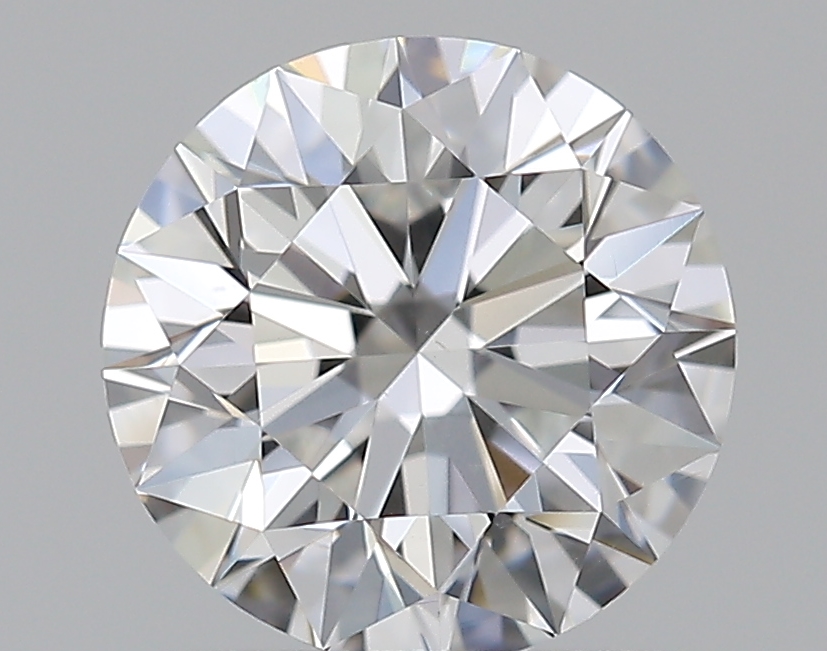 0.9 CaratE-VS2 EX Cut Round Diamond