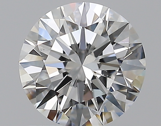 1 CaratF-SI1 EX Cut Round Diamond