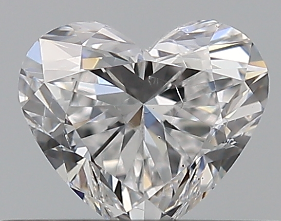 0.4 CaratD-SI2 - Cut Heart Diamond
