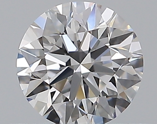 0.37 CaratD-VVS1 EX Cut Round Diamond