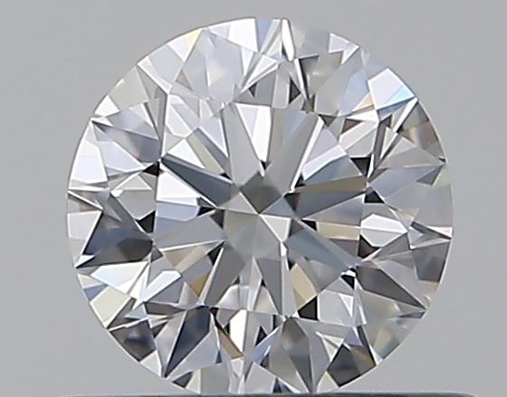 0.53 CaratD-VVS1 EX Cut Round Diamond