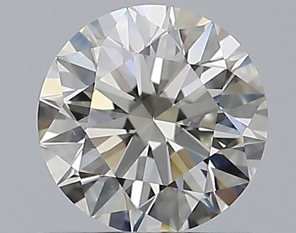 0.5 CaratK-SI1 EX Cut Round Diamond